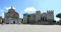 Emperors Castle and Santa Maria delle Carceri church in Prato