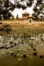 Emperors village ,Hue,Lilly pad pond