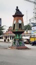 Emping monument, a typical icon of the city of Limpung Batang.