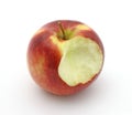 Empire apple that has been bitten Royalty Free Stock Photo