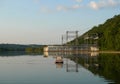 Empire Dam lake view in southwest Missouri