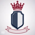 Empire design element. Heraldic royal coronet illustration - imp