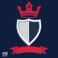 Empire design element. Heraldic royal coronet illustration - imp