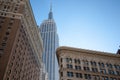 Empire State Building and Flatiron Building Royalty Free Stock Photo