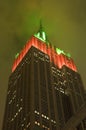 Empire State Building Glowing