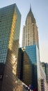 Empire State building at golden hour, Fifth Avenue, Manhattan, New York Royalty Free Stock Photo
