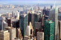 The roof of the big Apple NY, August 2014 Royalty Free Stock Photo