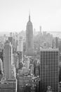 The Empire State Building and Midtown Manhattan skyline, in New York City Royalty Free Stock Photo