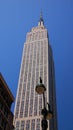 Empire State Building in New York City. Royalty Free Stock Photo