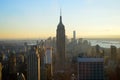 Empire State Building an Newyork Skyline Royalty Free Stock Photo