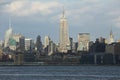 Empire State Building and NYC skyline, New York City, New York, USA Royalty Free Stock Photo