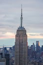 Empire State Building in NYC Royalty Free Stock Photo