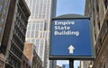 Empire State Building sign