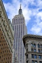 Empire State Building is a 102-story landmark Royalty Free Stock Photo