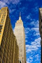 Empire State Building on a sunny day