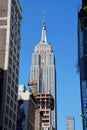 Empire State Building, 5th Avenue, New York City, USA Royalty Free Stock Photo