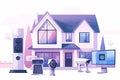 Employ biometric verification to ensure reliable monitoring in your home, integrating automated surveillance with remote defense c