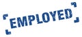 employed stamp