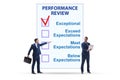 Employee annual performance review concept Royalty Free Stock Photo