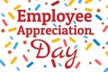 Employee Appreciation Day concept. First Friday in March. Holiday concept. Template for background, banner, card, poster