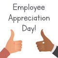 Employee Appreciation Day vector illustration graphic