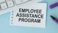 Employee Assistance Program Business Text Concept. Royalty Free Stock Photo