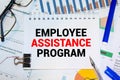 Employee Assistance Program business text concept Royalty Free Stock Photo