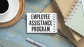 Employee Assistance Program business text Royalty Free Stock Photo