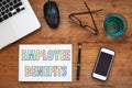 Employee benefits Royalty Free Stock Photo