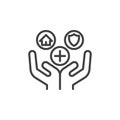 Employee Benefits line icon