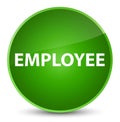 Employee elegant green round button