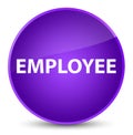 Employee elegant purple round button