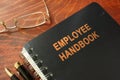 Employee handbook Royalty Free Stock Photo