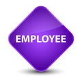 Employee elegant purple diamond button