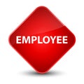 Employee elegant red diamond button