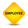 Employee elegant yellow diamond button
