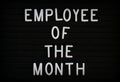Employee of the Month Announcement