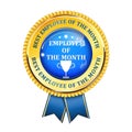 Employee of the month Royalty Free Stock Photo