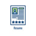 Employee Referral Process Icon - Networking, Recommendation, and reference