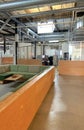 Employee space at Facebook headquarters in Oropato, California Royalty Free Stock Photo