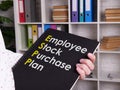 Employee Stock Purchase Plan ESPP is shown using the text