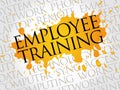 Employee Training word cloud