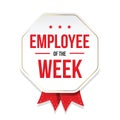 Employee of the Week badge