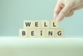 Employee wellbeing concept. Focused on the physical, mental, and emotional health of employees in the workplace. Royalty Free Stock Photo