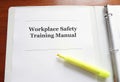 Workplace Safety Training Manual Royalty Free Stock Photo