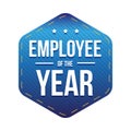 Employee of the Year vector badge