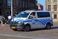 Employees of the GVB from the Service and Veiligheid in their van