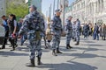 Employees of National Guard of the Russian Federation