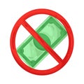 no money Royalty Free Stock Photo