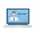job hunt Royalty Free Stock Photo